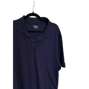 UNTUCKit Polo Shirt Men's XL Navy Blue Short Sleeve 100% Cotton